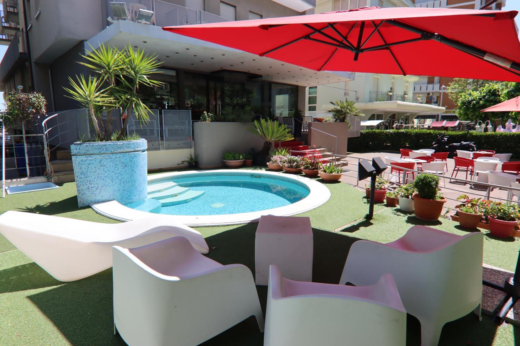 Hotel Derby Rimini Eksteriør bilde